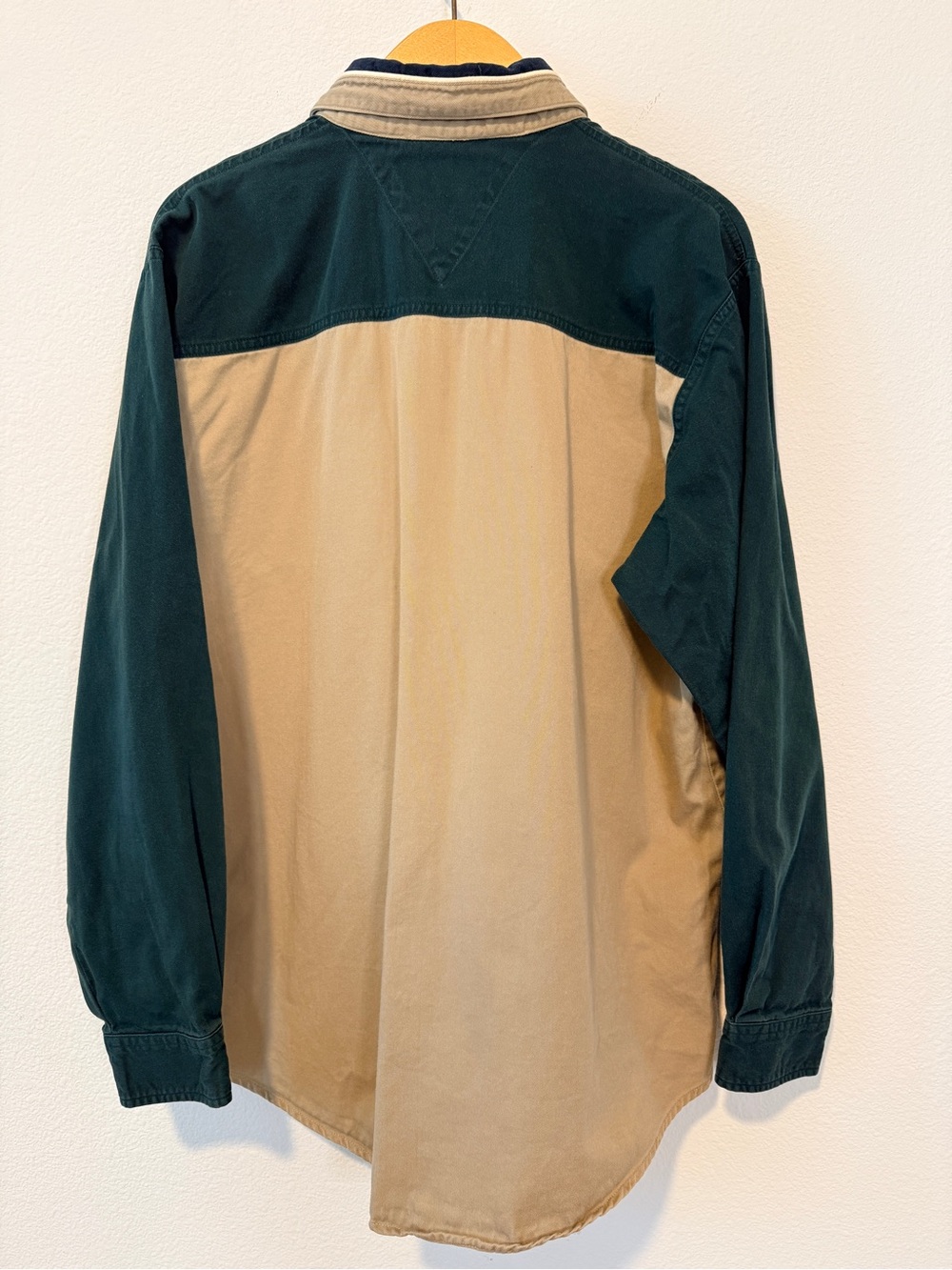 Vintage Cotton Spindle River Colorblock Corduroy Workwear Gorpcore Shirt Mens L - Picture 6 of 6